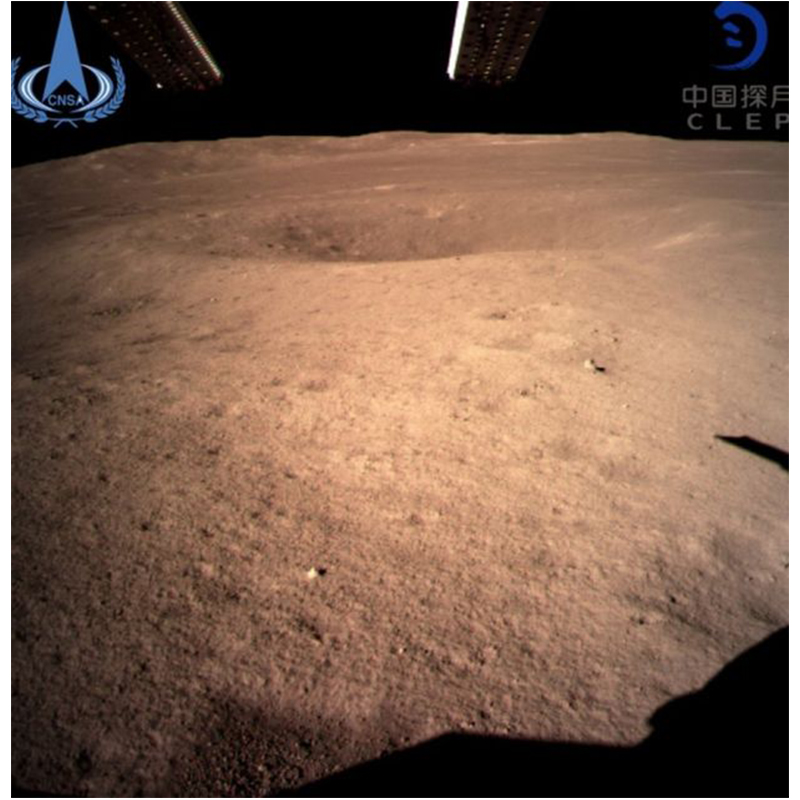 الصين القمر البعثة الأراضي تشانغ \'e-4 المركبة الفضائية على الجانب الآخر